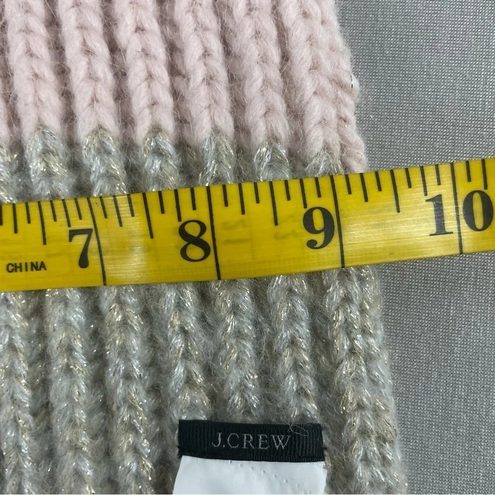 J Crew Wool Alpaca Blend Knit Tassle Scarf - Picture 5 of 7